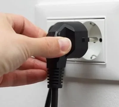 unplug the socket 
