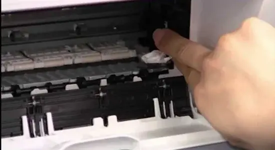 hp printer paper jam 
