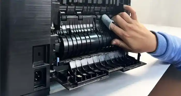 how to clean hp printer rollers