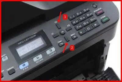how to reset a brother printer