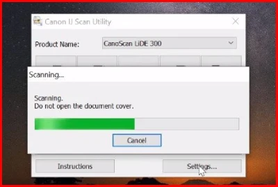 Scan a Document using Canon App 2