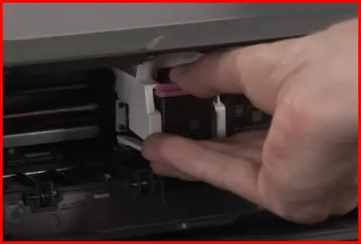 remove ink from hp printer