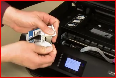 open new hp printer cartridge