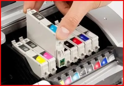 if hp printer not prinitng in color then Check for Color Cartridge in Particular