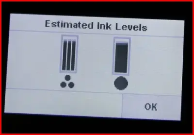 if hp printer not printing in color then Check for the INK Level in Your Cartridge